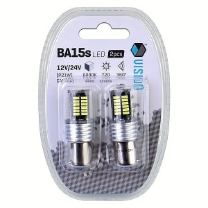 BA 15s P21W 30 x 4014 LED Bulbs